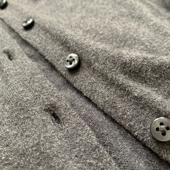 grey button up - Picture 3 of 3